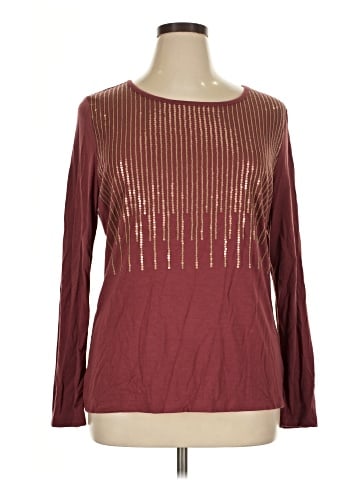 Liz Claiborne Long Sleeve T-Shirt (view 1)