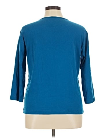 Chico's 3/4 Sleeve T-Shirt (view 2)