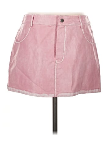 Lisa Says Gah x Polly Pocket Faux Leather Skirt (view 1)