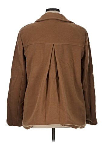 Blue Les Copains Wool Coat (view 2)