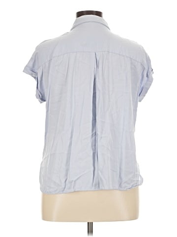 Rose + Olive Short Sleeve Blouse (view 2)
