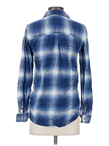 American Eagle Outfitters Long Sleeve Button-Down Shirt (view 2)