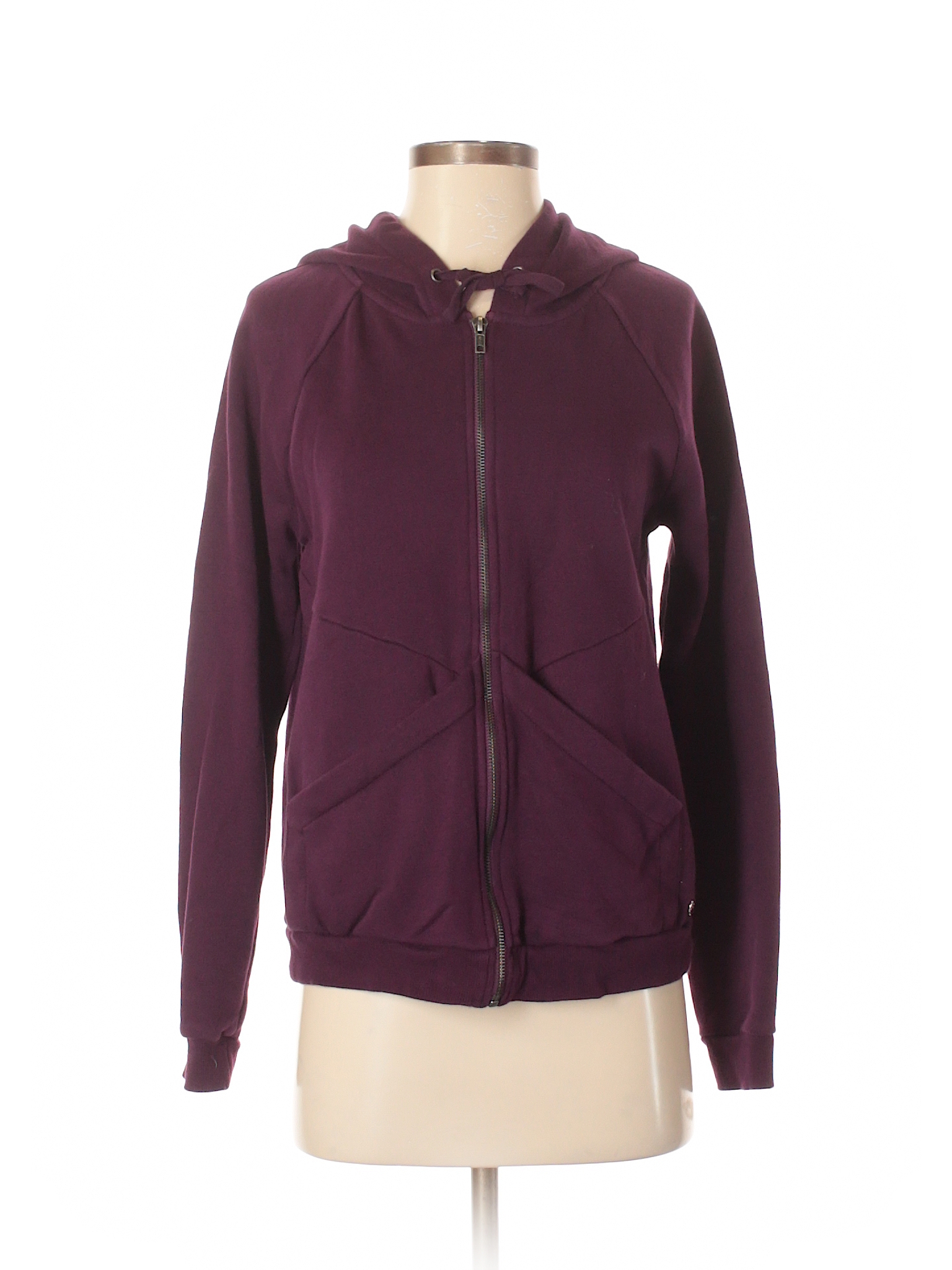 Fabletics Solid Purple Zip Up Hoodie Size S - 76% off | thredUP