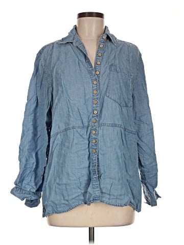 Coldwater Creek Long Sleeve Button-Down Shirt (view 1)