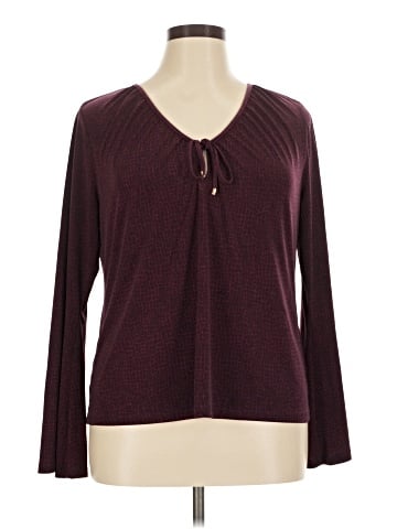MICHAEL Michael Kors Long Sleeve Top (view 1)