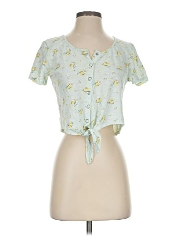 Eyeshadow Short Sleeve Blouse (view 1)