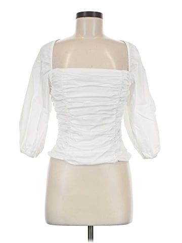 WAYF 3/4 Sleeve Blouse (view 1)