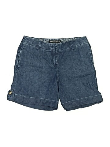 Petite Sophisticate Denim Shorts (view 1)