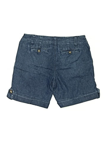 Petite Sophisticate Denim Shorts (view 2)