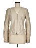 Hinge 100% Leather Ivory Leather Jacket Size M - photo 1