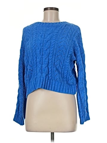 Pink Rose Pullover Sweater (view 1)