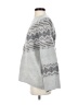 Wilfred Chevron-herringbone Silver Wool Pullover Sweater Size S - photo 5