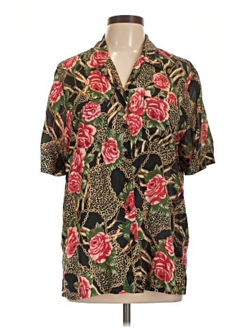 Anna and Frank 3/4 Sleeve Button-Down Shirt (view 1)