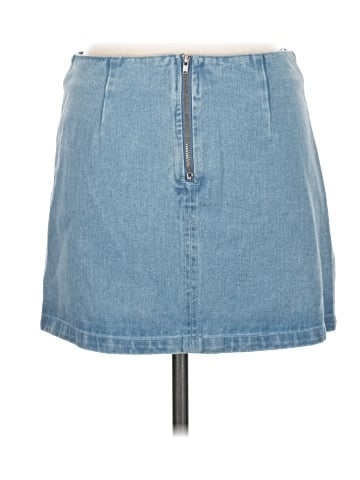 WAYF Denim Skirt (view 2)
