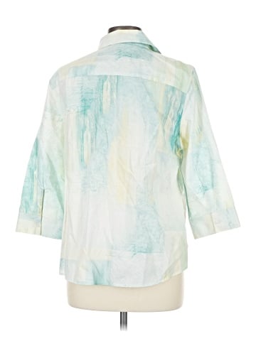 Chico's 3/4 Sleeve Button-Down Shirt (view 2)