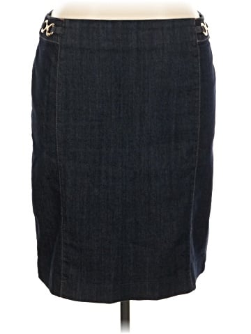 Ellen Tracy Denim Skirt (view 1)