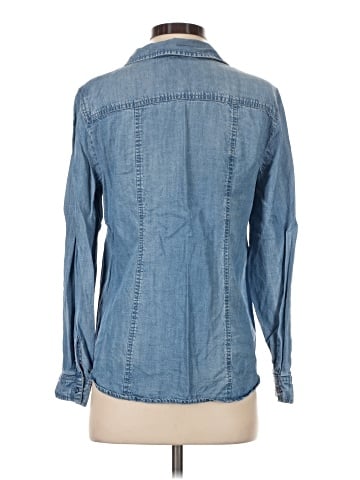 Chico's Long Sleeve Button-Down Shirt (view 2)