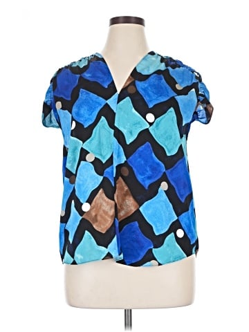 Nic + Zoe Short Sleeve Blouse (view 1)