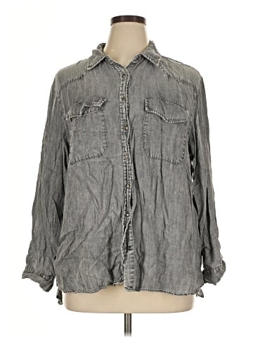 Jane and Delancey Long Sleeve Button-Down Shirt (view 1)