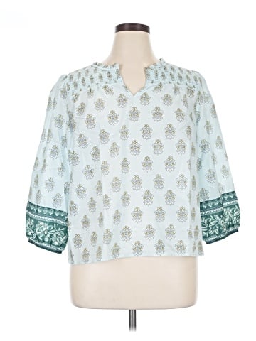 Talbots 3/4 Sleeve Blouse (view 1)