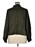 City Chic 100% Polyester Solid Green Jacket Size 16 Plus (S) - photo 2