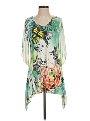 Reina 3/4 Sleeve Blouse (view 1)