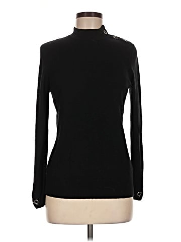 Joan Vass Long Sleeve Turtleneck (view 1)