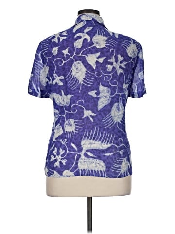 Carlisle Short Sleeve Silk Top (view 2)