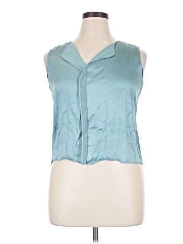 Rena Rowan Sleeveless Silk Top (view 1)