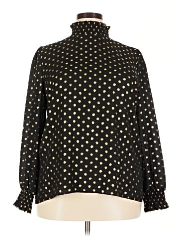 Worthington Long Sleeve Blouse (view 1)