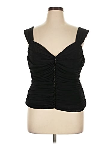 BCBGMAXAZRIA Sleeveless Top (view 1)