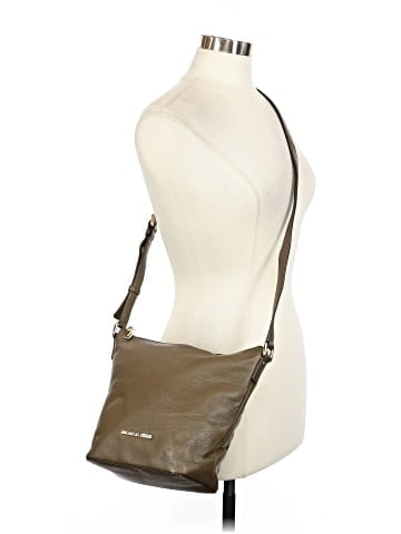 MICHAEL Michael Kors Leather Crossbody Bag (view 2)