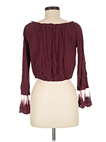 Paper Tee 3/4 Sleeve Blouse (view 2)
