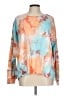 T Party Tie-dye Orange Pullover Sweater Size L - photo 1