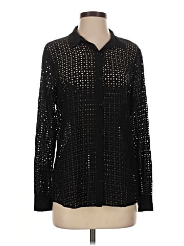 Ecru Long Sleeve Blouse (view 1)