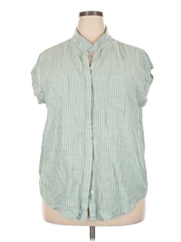 Jachs Girlfriend Sleeveless Button-Down Shirt (view 1)