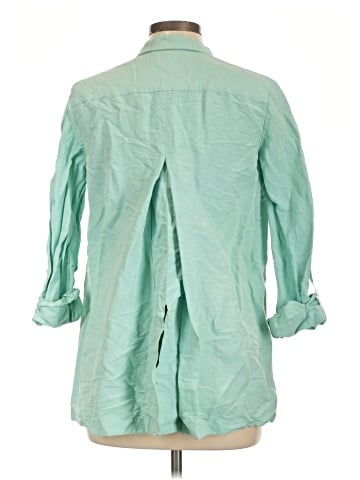 Elie Tahari 3/4 Sleeve Button-Down Shirt (view 2)