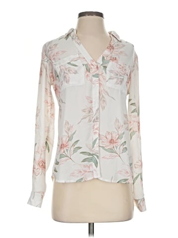 Candie's Long Sleeve Blouse (view 1)