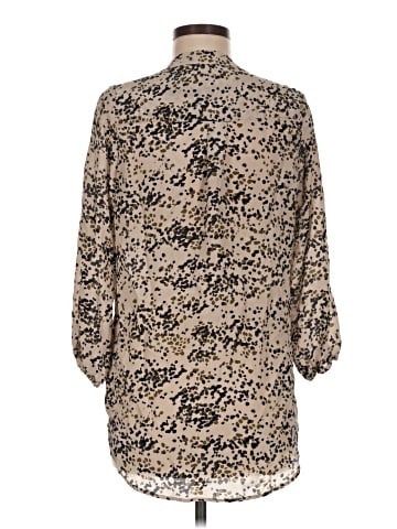 Amour Vert 3/4 Sleeve Silk Top (view 2)