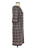 Max Studio Print Brown Casual Dress Size L - photo 4