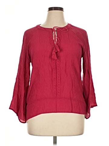 Counterparts Long Sleeve Blouse (view 1)