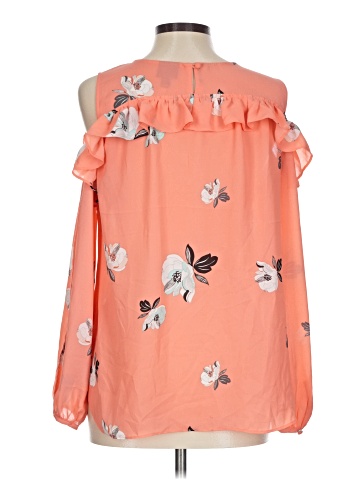 Worthington Long Sleeve Blouse (view 2)