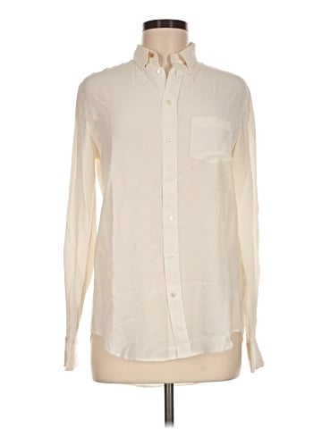 Joseph Long Sleeve Silk Top (view 1)