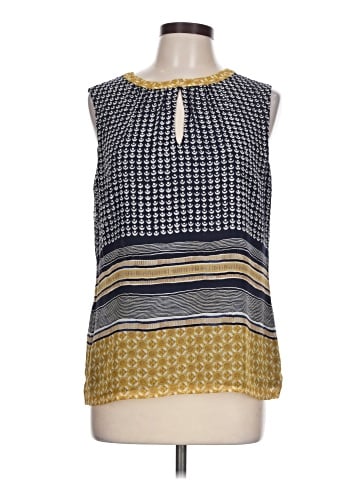 Tory Burch Sleeveless Silk Top (view 1)