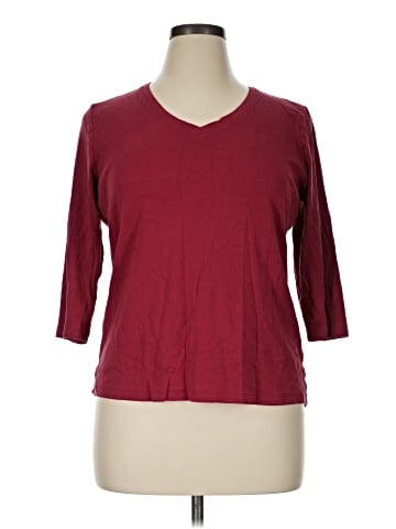 St. John's Bay 3/4 Sleeve T-Shirt (view 1)