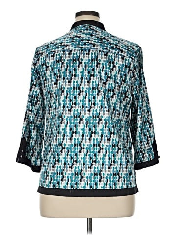JM Collection 3/4 Sleeve Blouse (view 2)