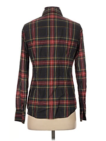 J.Crew Factory Store Long Sleeve Button-Down Shirt (view 2)