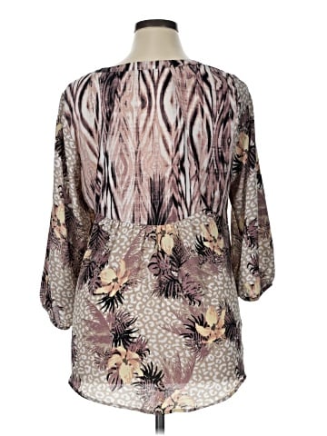 Figueroa & Flower 3/4 Sleeve Blouse (view 2)