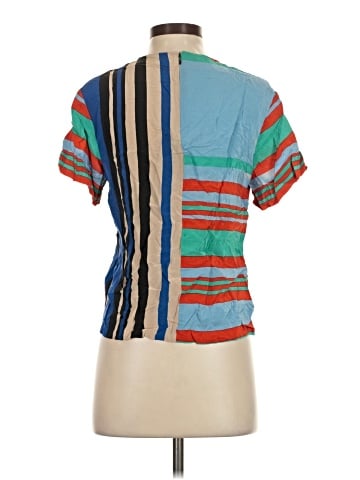 Diane von Furstenberg Short Sleeve Blouse (view 2)