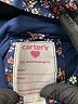 Carter's 100% Polyester Floral Blue Raincoat Size 4T - photo 3